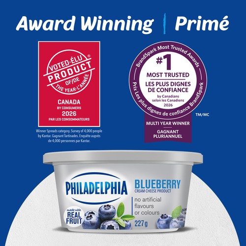 Philadelphia Cream Cheese Product Blueberry 227 g