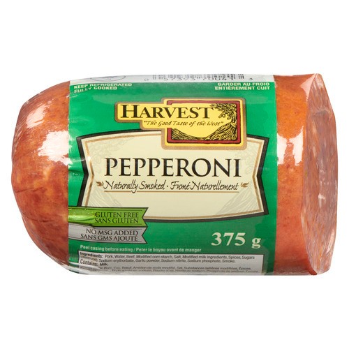Harvest Meats Smoked Pepperoni 375 g