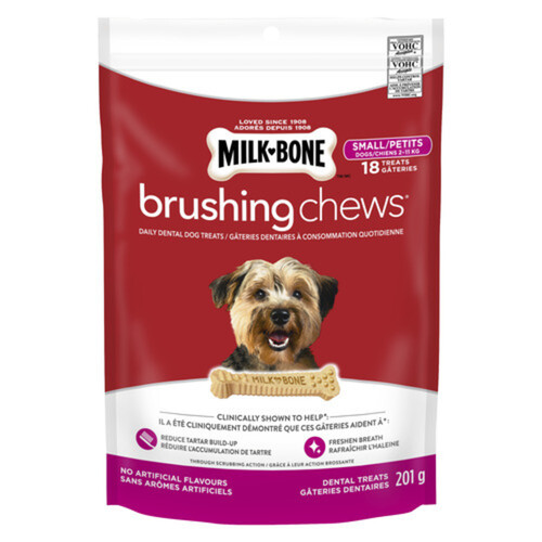 Milk-Bone Small Dog Treat Brushing Chews 18 Pack 201 g