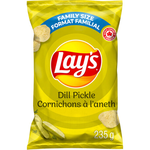 Lay's Potato Chips Dill Pickle 235 g