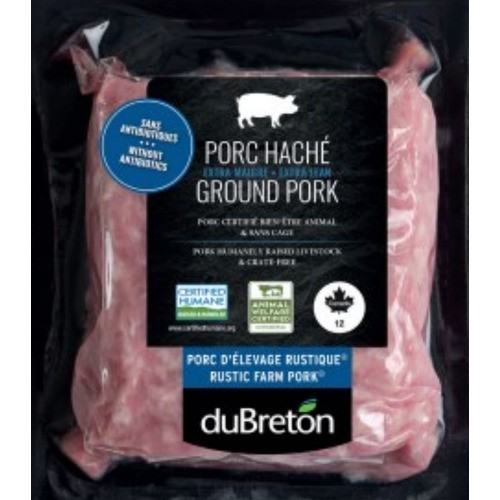 Dubreton Ground Pork Extra Lean Vacuum Pack 454 g