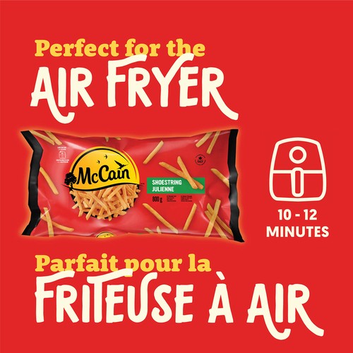 McCain Frozen Fries Shoestring 800 g