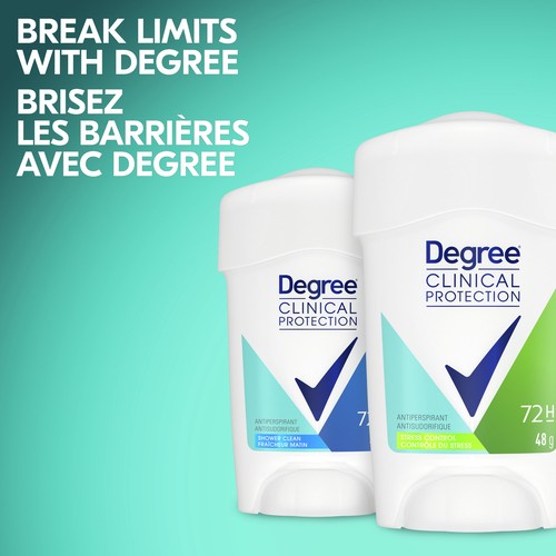Degree Clinical Protection Antiperspirant Stick Stress Control 48 g