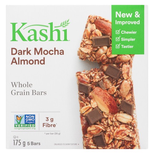 Kashi Whole Grain Bars Dark Mocha Almond 5 x 35 g