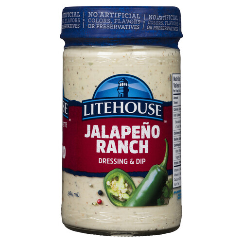 Litehouse Dressing & Dip Jalapeno Ranch 384 ml