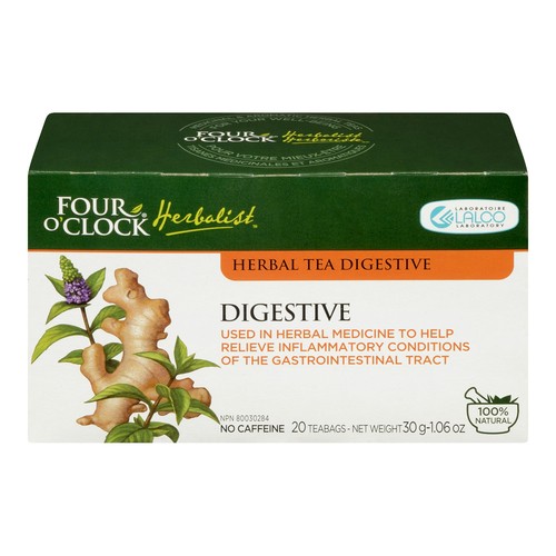 4 O'Clock Digestive Herbal Tea 20 EA