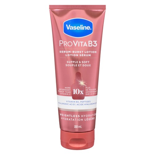 Vaseline ProVita B3 Lotion Serum-Burst Supple & Soft 222 ml