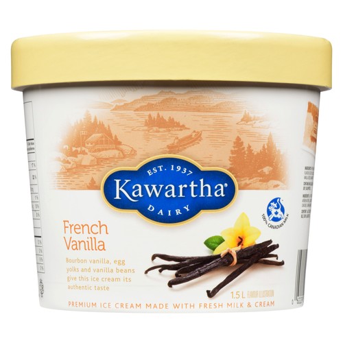 Kawartha Dairy French Vanilla Ice Cream 1.5 L
