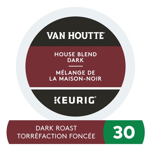 Van Houtte Coffee Pods House Blend Dark Roast 24 K-Cups 228 g