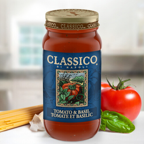 Classico Di Napoli Pasta Sauce Tomato & Basil 650 ml