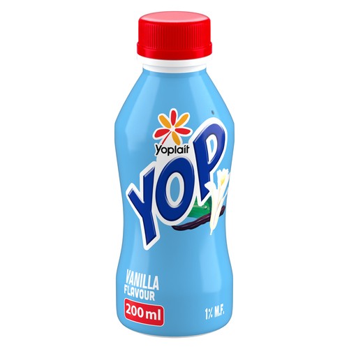 Yoplait Yop 1% Drinkable Yogurt Vanilla 200 ml (bottle)
