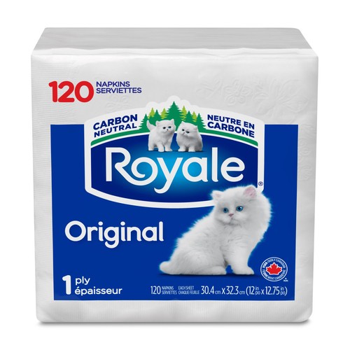 Royale Napkins Original 1-Ply 120 Sheets
