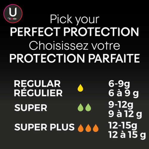 U by Kotex Click Compact Tampons Regular And Super Unscented 45 Count