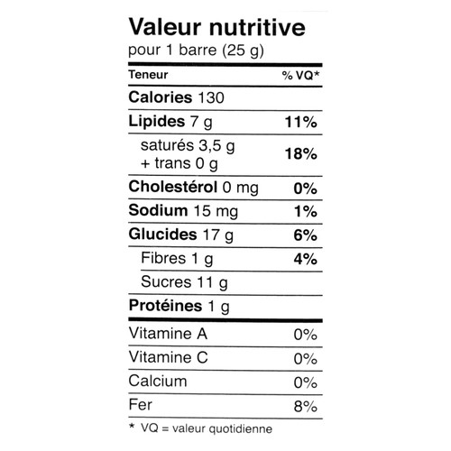 Glutino Gluten-Free Candy Bar Dark Chocolate 125 g