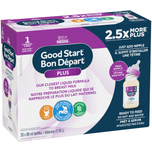 Nestlé Infant Formula Good Start Plus Nurser HUP 20 x 89 ml