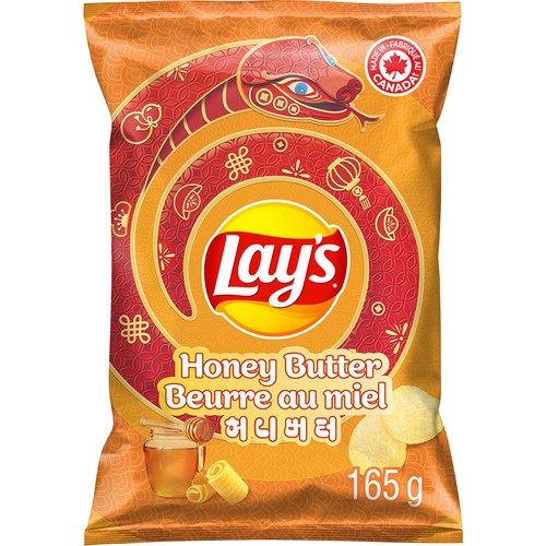 Lay's Potato Chips Honey Butter Flavoured 165 g