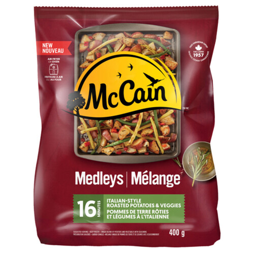 McCain Frozen Medleys Potatoes & Veggies Italian-Style Roasted 400 g