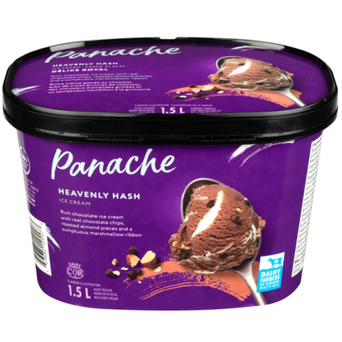 Panache Ice Cream Heavenly Hash 1.5 L