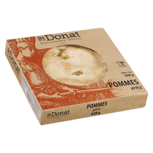 Boulangerie St-Donat Pie Apple 620 g (frozen)