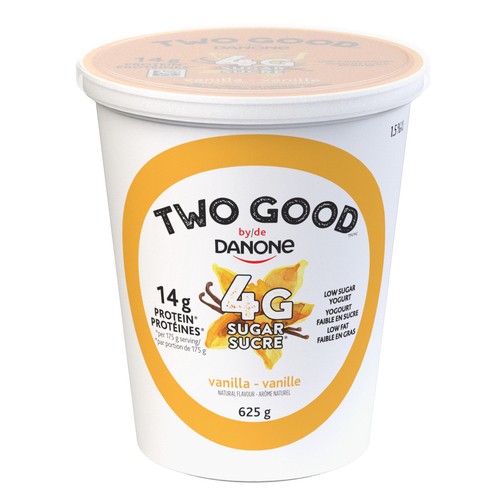 Two Good Low Sugar Yogurt Vanilla Value Tub 625 g