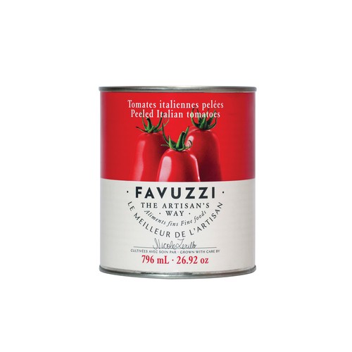 Favuzzi Canned Peeled Italian Tomatoes 796 ml