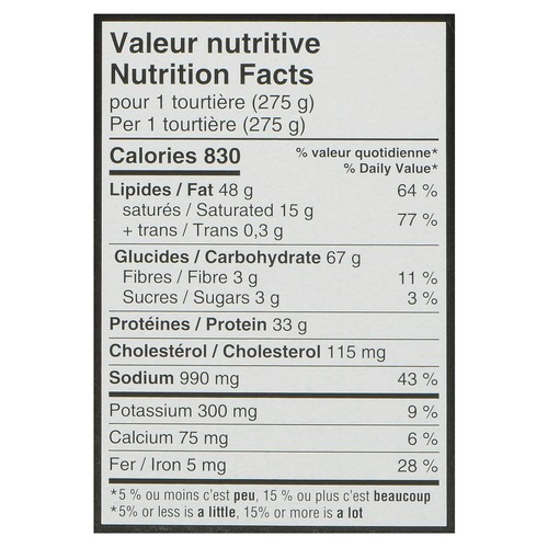 St Hubert Tourtière 2 x 275 g