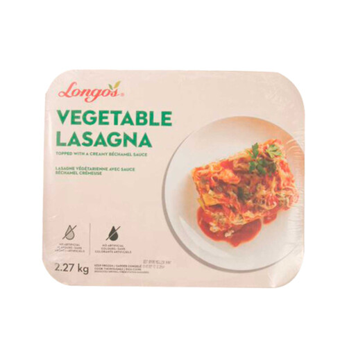 Longo's Frozen Lasagna Vegetable 2.27 kg