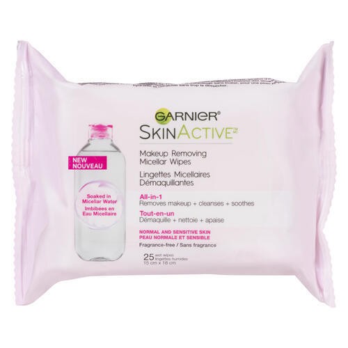 Garnier  Nutritioniste Face Micellar Wipes 25 EA