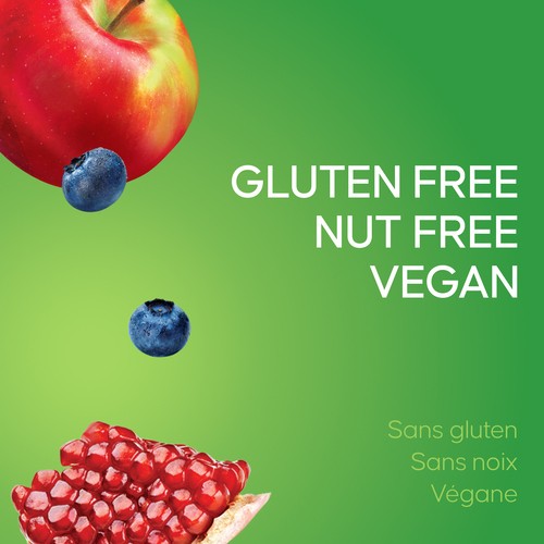 SunRype Fruitsource 100% Fruit Bar Apple Blueberry Pomegranate 37 g