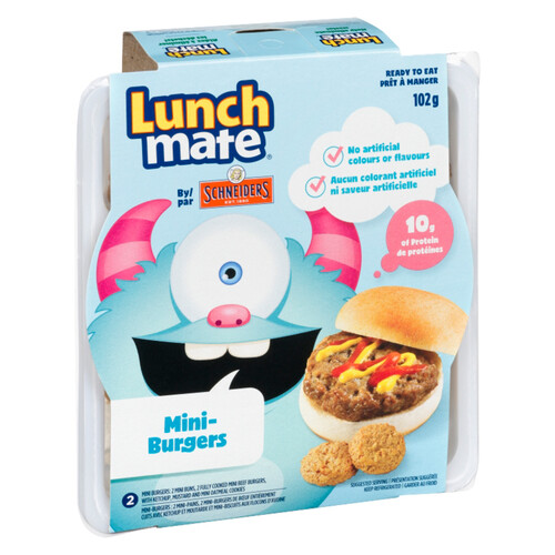 Schneider's Lunch Mate Mini Burgers Kit 102 g