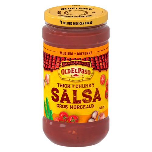 Old El Paso Salsa Thick & Chunky Medium 440 ml