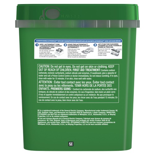 Cascade Complete Dishwasher Detergent Actionpacs Fresh Scent 72 EA 