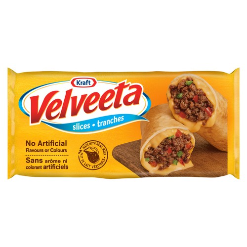 Velveeta Sliced Process Cheese Original 14 Thick Slices 410 g