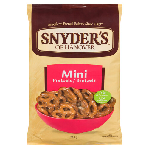 Snyder's Of Hanover Pretzels Mini 240 g