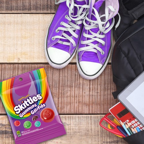 Skittles Gummy Candy Wild Berry Bag 164 g