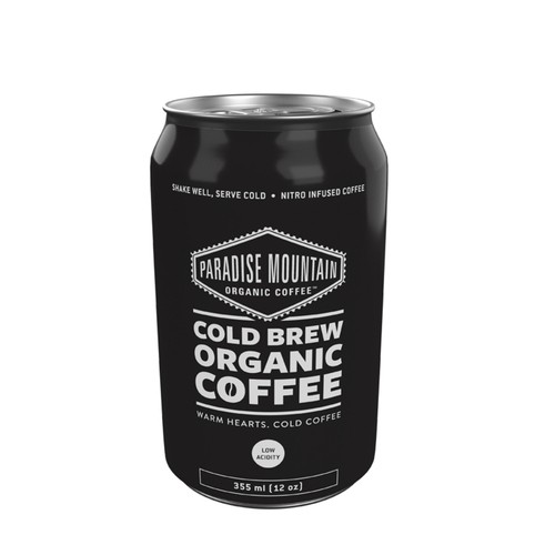 Paradise Mountain Organic Coffee Cold Brew 355 ml (can)