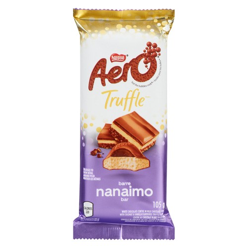 Nestlé Aero Chocolate Truffle Bar Nanaimo 105 g