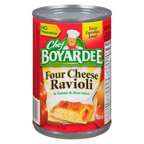 Chef Boyardee Ravioli Four Cheese 425 g
