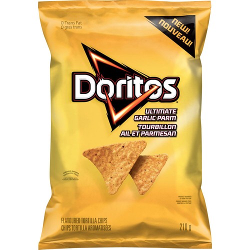 Doritos Tortilla Chips Ultimate Garlic Parmesan 210 g
