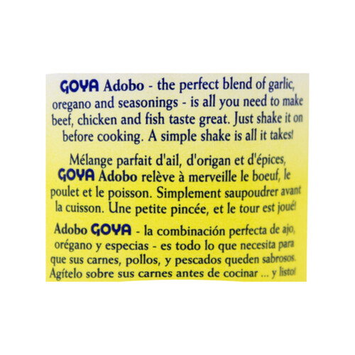 Goya Seasoning Adobo With Pepper 227 g