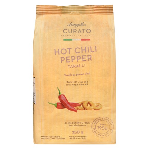 Longo's Curato Taralli Pepper 250 g