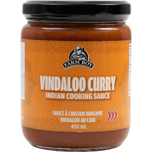 Farm Boy Indian Cooking Sauce Vindaloo Curry 450 ml
