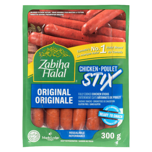 Zabiha Halal Chicken Sticks Original 300 g