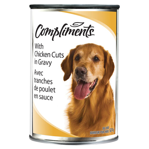 Compliments Wet Dog Food Chicken Cuts In Gravy 624 g