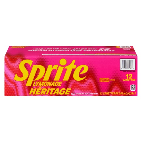 Sprite Soft Drink Lymonade Legacy 12 x 355 ml (cans)