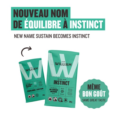 Café William Ground Coffee Sustain Medium Roast 300 g