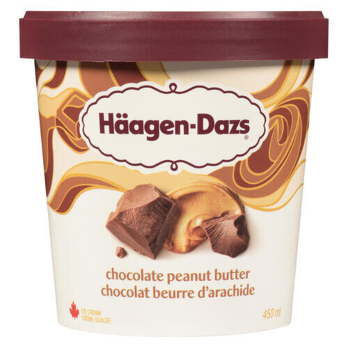 Haagen-Dazs Ice Cream Chocolate Peanut Butter 450 ml