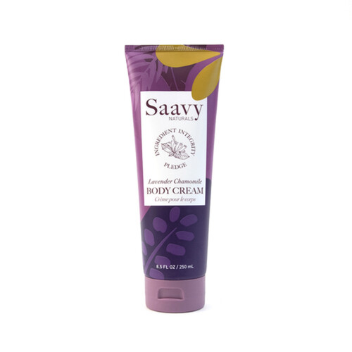 Saavy Naturals Body Cream Lavender Chamomile 250 ml