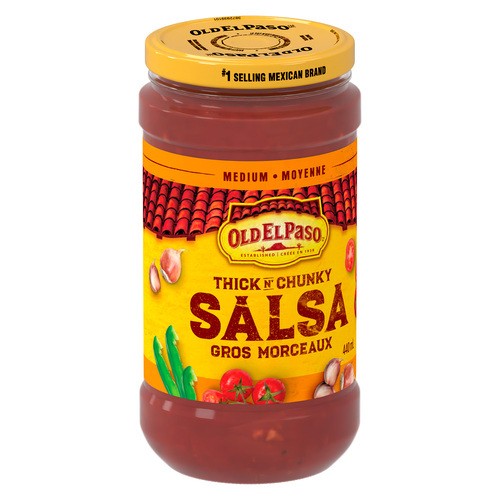 Old El Paso Salsa Thick & Chunky Medium 440 ml