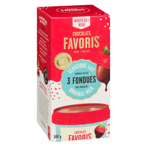 Chocolats Favoris Trio Milk Original Milk Mini Fondue 300 g